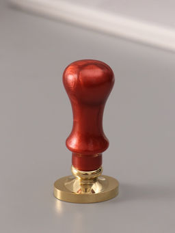 Печать для сургуча с пластиковой ручкой «Жуткий ландыш», 6.3×3×2 см