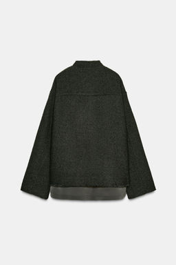TEXTURED WOOL BLEND JACKET ZW COLLECTION - Zara фото 10