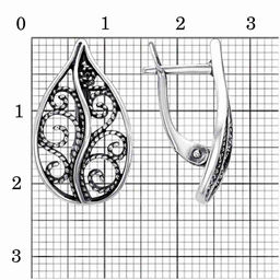 СЕРЬГИ 33015214 - Красная пресня фото 2