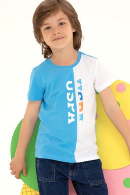 U. S. Polo Assn Детская бирюзовая футболка с круглым вырезом - U.s. polo assn фото 8