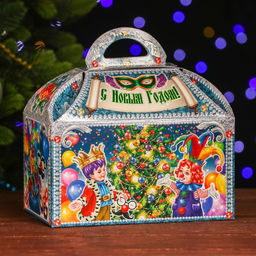 Цена за 10 шт. Подарочная коробка Маскарад, 18,5 x 12,5 x 19 см - Simaland фото 2