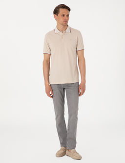 Gri Slim Fit Jean Pantolon