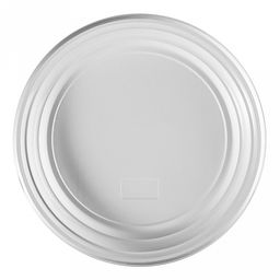 Тарелка одноразовая мелкая из полипропилена д205мм, белый (Россия) - Домашняя мода фото 2