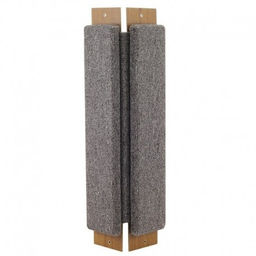 Когтеточка угловая ковролиновая 67х24х1,8 см