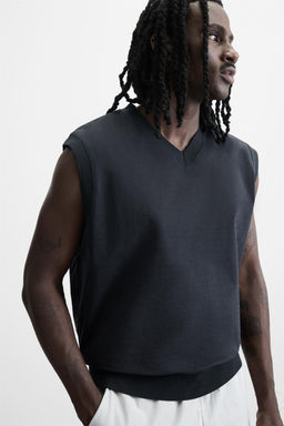 TECHNICAL TANK T-SHIRT - Zara фото 5