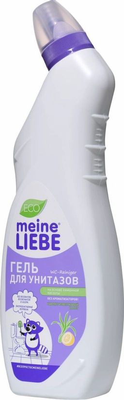 Гель для чистки унитазов, лимон 750мл / MEINE LIEBE  фото 3