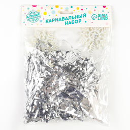 Карнавальный набор Снежинка 1 (ободок+ помпоны) - Страна карнавалия фото 5