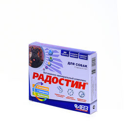 ВИА Радостин добавка витаминно-минеральная для собак старше 6 лет, 90 таб.