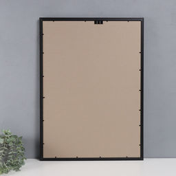 Фоторамка пластик "Пиксель" 50х70 см, чёрный (пластик)