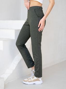 Брюки жен.арт.318/1-6,хаки меланж