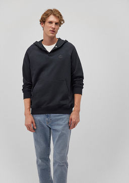 Kapusonlu Antrasit Sweatshirt