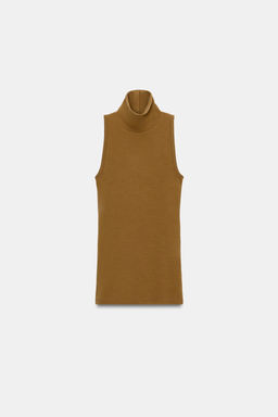 SLEEVELESS HIGH NECK TOP - Zara фото 15