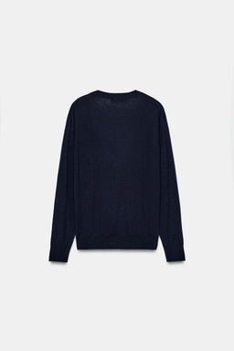 WOOL BLEND CONTRAST JUMPER - Zara фото 8