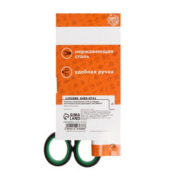 Ножницы 14.0 см (±0.5 см) «Стандарт», пластиковые ручки, европодвес