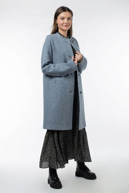 Пальто женское демисезонное - El podio фото 2