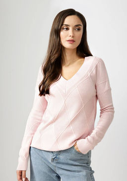 Джемпер женский со спущенной проймойозовый