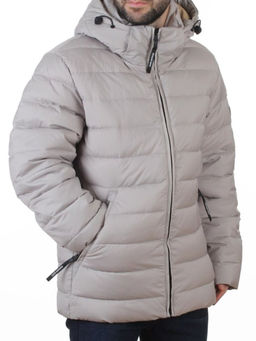 6001 LT. GRAY Куртка мужская зимняя (200 гр. холлофайбер)