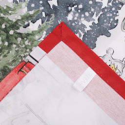 Скатерть Этель Праздник в лесу 147х110 см с ГМВО,100% хлопок,саржа 190гр/м2  фото 6