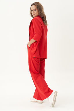 Костюм брючный 4777 красный - Fantazia mod фото 4