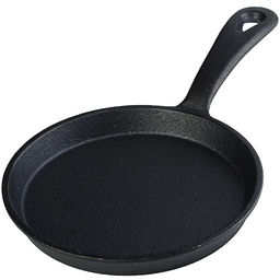 26802 Сковорода чугун 13см с дерев.подст. МВ(х12) - Mayer&boch фото 2