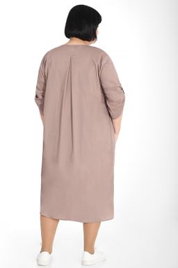 Платье летнее цвета какао - Almond фото 2