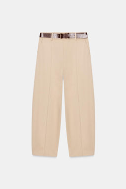 PANTAL?N GLOBO CINTUR?N / Arena - Zara фото 4