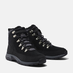 Ботинки Timberland Mt. Maddsen Boot Faux Shearling WP черные  фото 5