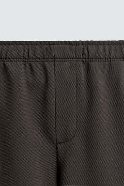 PANTAL?N CINTURA JOGGER CONFORT / Marr?n oscuro - Zara фото 8