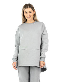Свитшот с начесом J.487 св.серый