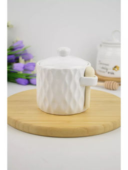 Банка Жемчужная волна 450 мл с ложкой в подарочной упаковке арт.MFK07958 /МФК/