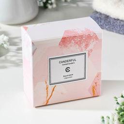 Ароматическая свеча в банке «Морской бриз», из соевого воска с сухоцветом, 3×8.5 см, 110 г