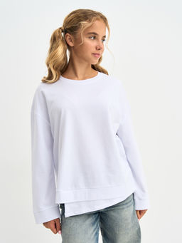Белый джемпер для девочки - Kogankids фото 10