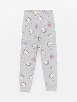 Beli Lastikli K?z ?ocuk Pijama Alt