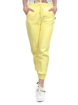 11 YELLOW Брюки спортивные женские на флисе (100% хлопок) 7986 - Fashion фото 2