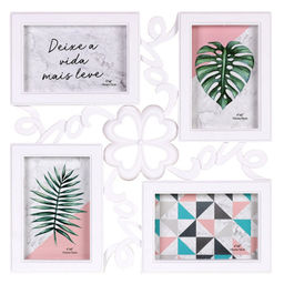 Фоторамка коллаж 36,5х36 см / 103-1 /уп 36/ 4 фото - Галеонтрейд фото 3