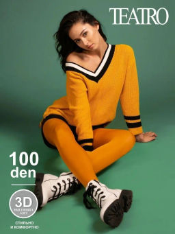 Колготки TEATRO MULTIFIBRA 100 COLOR шафрановый