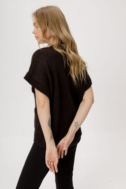 Жилет Pirs 6345 горький шоколад фото 4