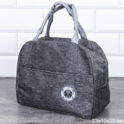 Сумка с эффектом сохранения холода, тепла/термосумка / DFB122gray /уп 200/ 23x10x20 см, 5,5 л