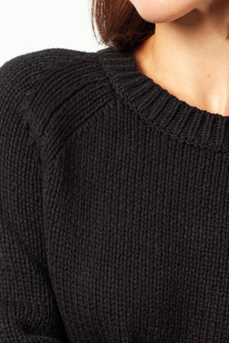 Хлопковый джемпер крупной вязки - Vilatte фото 3