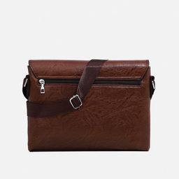 Сумка мужская, цвет коричневый - Simaland фото 4