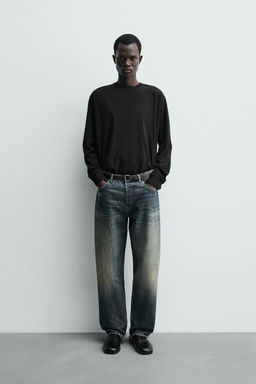 STRAIGHT-LEG JEANS - Zara фото 11