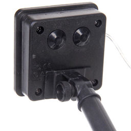 Гирлянда для улицы "Росинка" 10 м 100 ламп LED проволочн.пров, 8 реж.,IP-54, Белый (солнечная батарея)