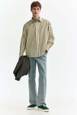 Camisa de popelina Relaxed Fit - H&m фото 4