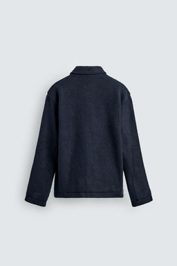 TEXTURED CARDIGAN WITH POCKETS - Zara фото 8