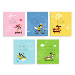 Цена за 3 шт. Тетрадь школьная ученическая, 12 л. линия, арт. 59091/ 20 ЕВРОТАКСА - Феникс+ фото 7