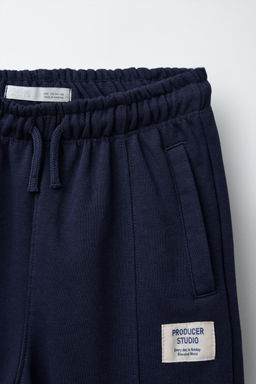 ZIP-UP SWEATSHIRT AND LABELLED BERMUDA SHORTS SET - Zara фото 10