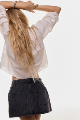 Minifalda en denim - H&m фото 5