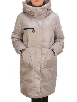 S21122 BEIGE Куртка зимняя женская облегченная Y SILK TREE (150 гр. холлофайбер) - Fashion фото 2