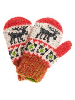 Варежки детские "Лось" 0205-4