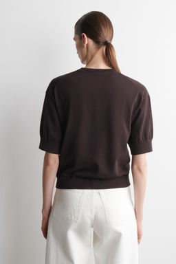 CAMISETA DE PUNTO DE ALGOD?N - H&m фото 10